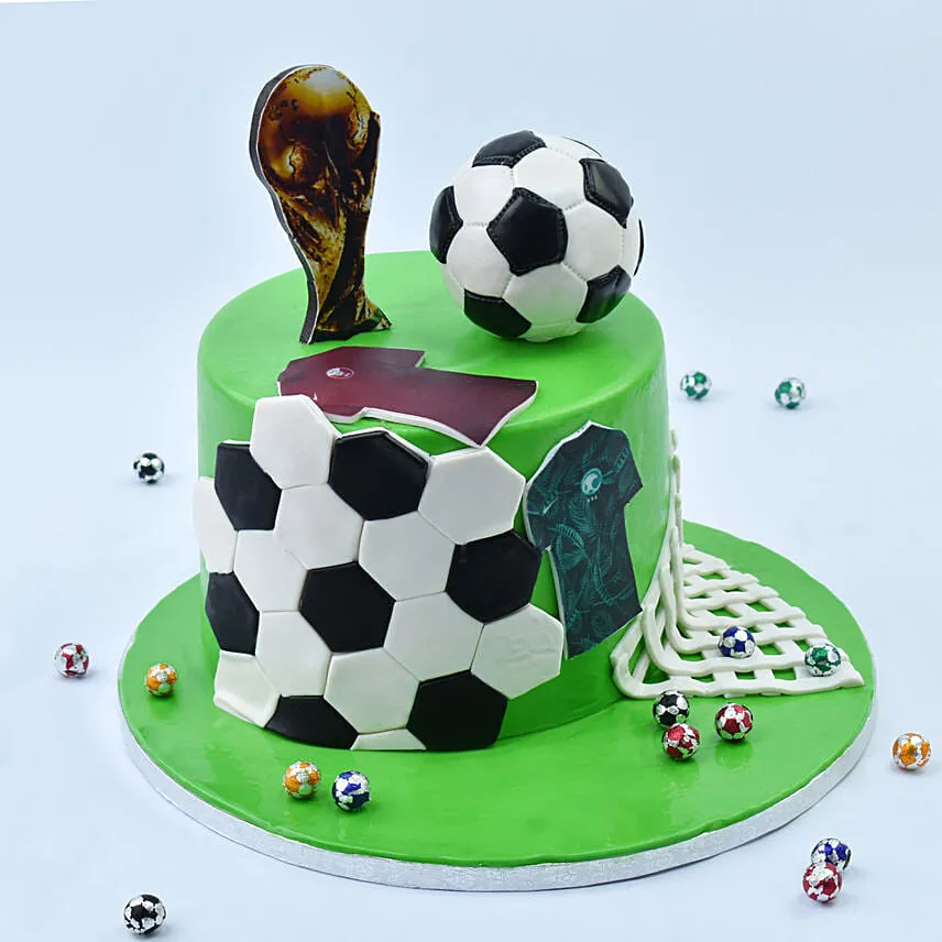 Live Football Cake