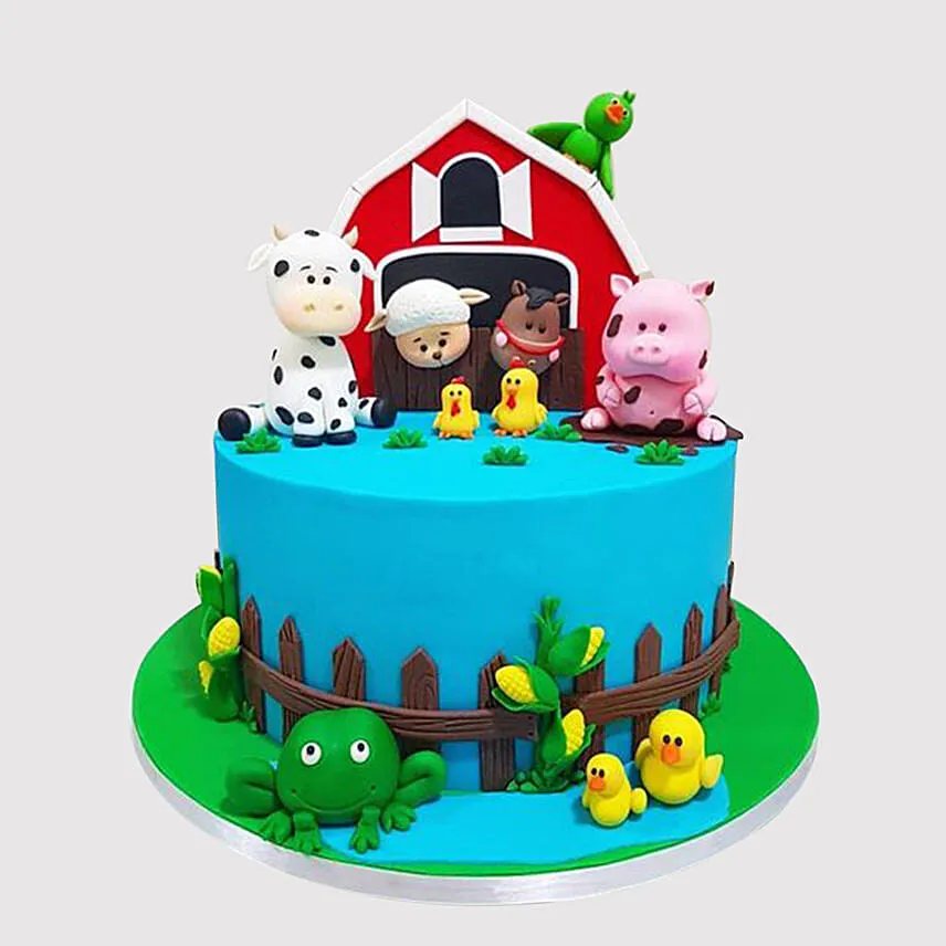 Farm Themed Cake