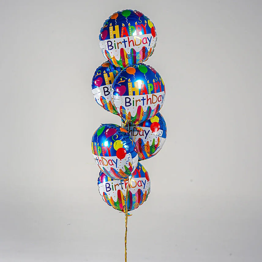 Birthday Balloon Bunch