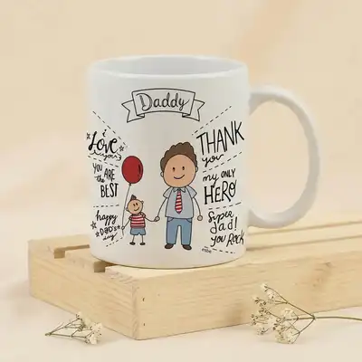 'Thank You Dad' Mug