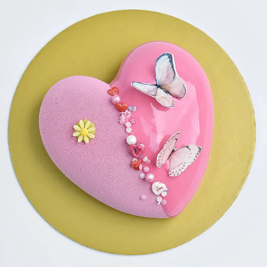 Premium Heart Shaped Chocolate Cake