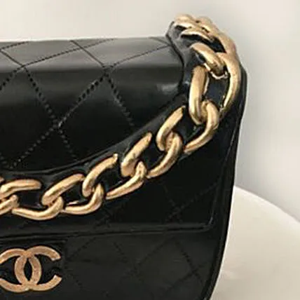 Luxurious Chanel Themed 3D Chocolate Cake