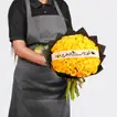 Radiant Graduation Yellow Roses Bouquet