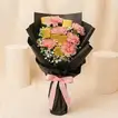 Pink Carnation Bouquet Surprise - Small Size