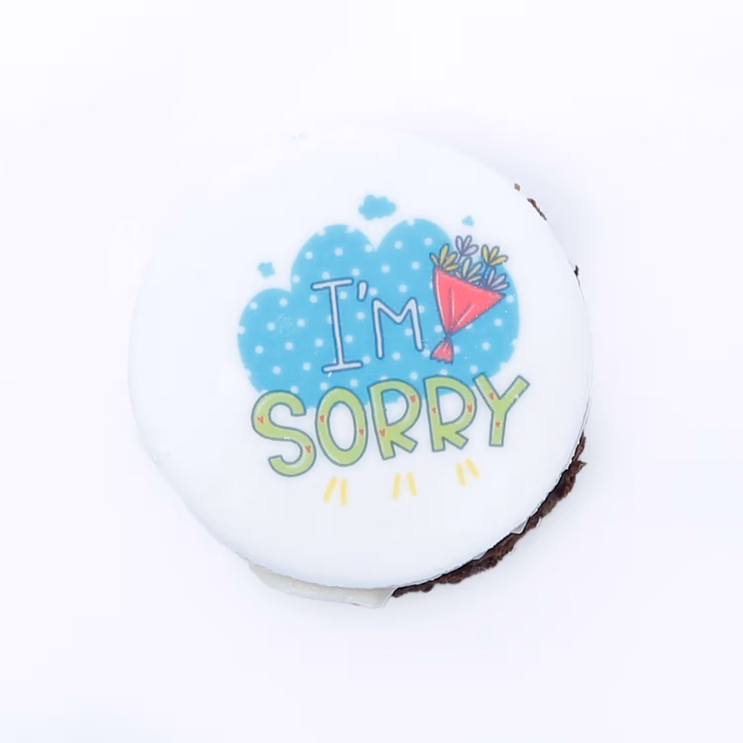 Apology Cupcakes - Delicious Chocolate 'I'm Sorry' Set of 6