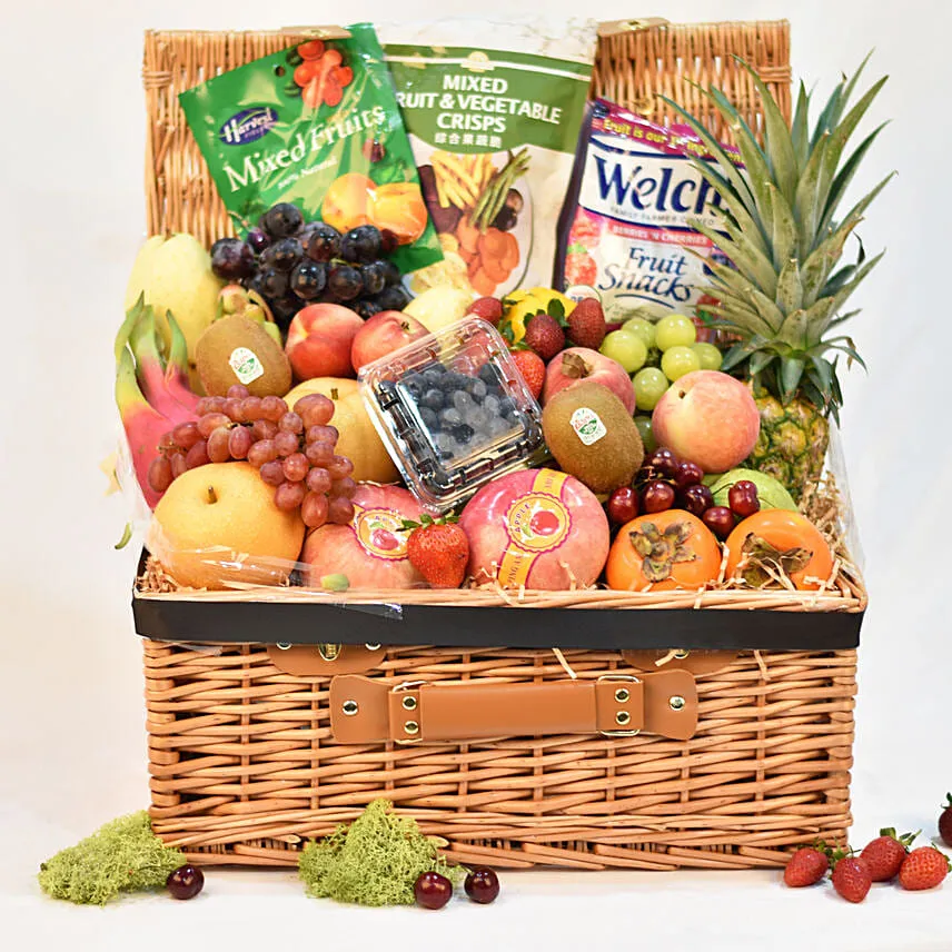 Christmas Fruit Basket