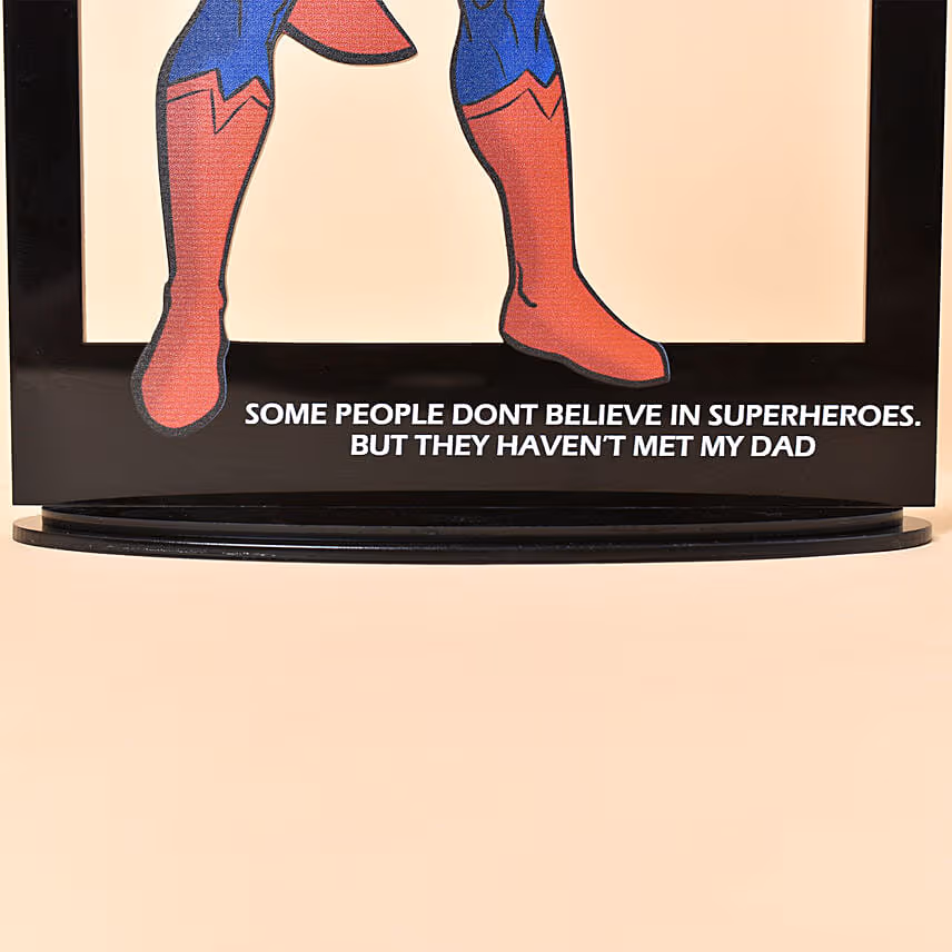 Capture Dads Superpowers with Customised Caricature