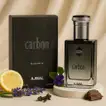 Elegant Valentine Bouquet with Ajmal Carbon Perfume