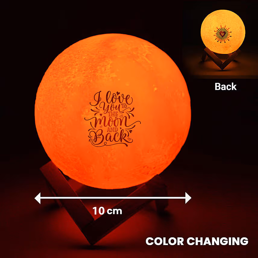 Rays of Love Moon Lamp For Valentine's