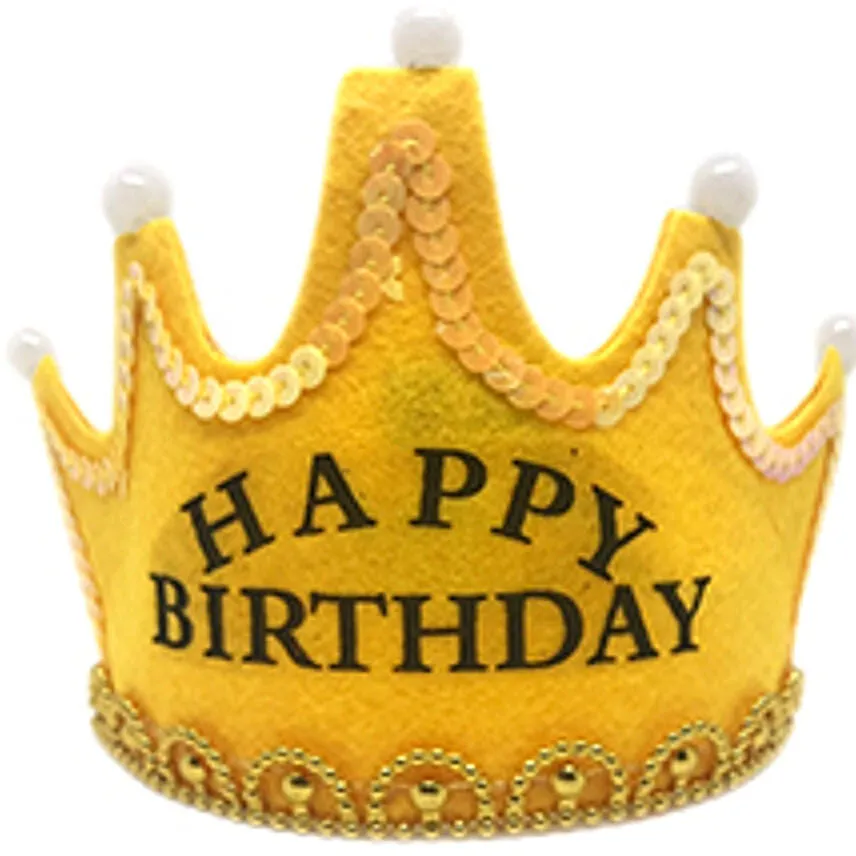 Happy Birthday Led Crown