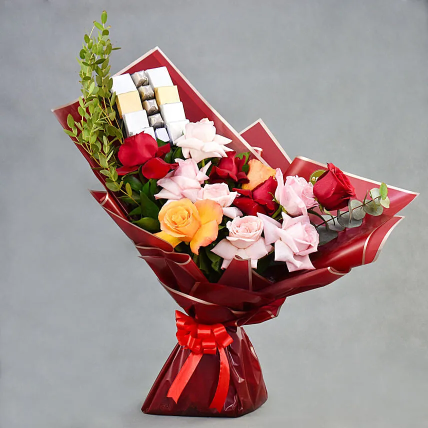 Classic Blooms and Chocolate