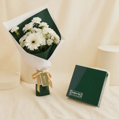 Our Heritage Flower Bouquet - With Chocolate