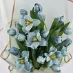 Dazzling 20 Blue Tulips Bouquet