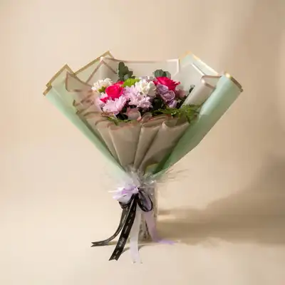 Elegant Blossom Breeze Flower Bouquet - Bouquet