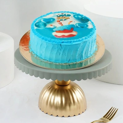 Delicious Happy Birthday Vanilla Cake - 500gm