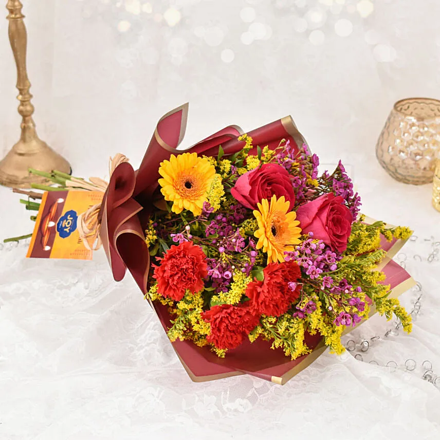 Sparks of Joy Deepavali Flower Bouquet