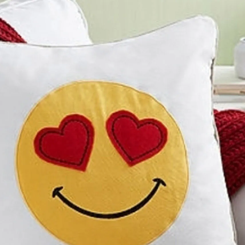 Smiling Hearts Pillow