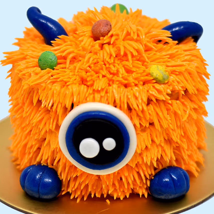 Halloween Theme Irresistible Vanilla Cake