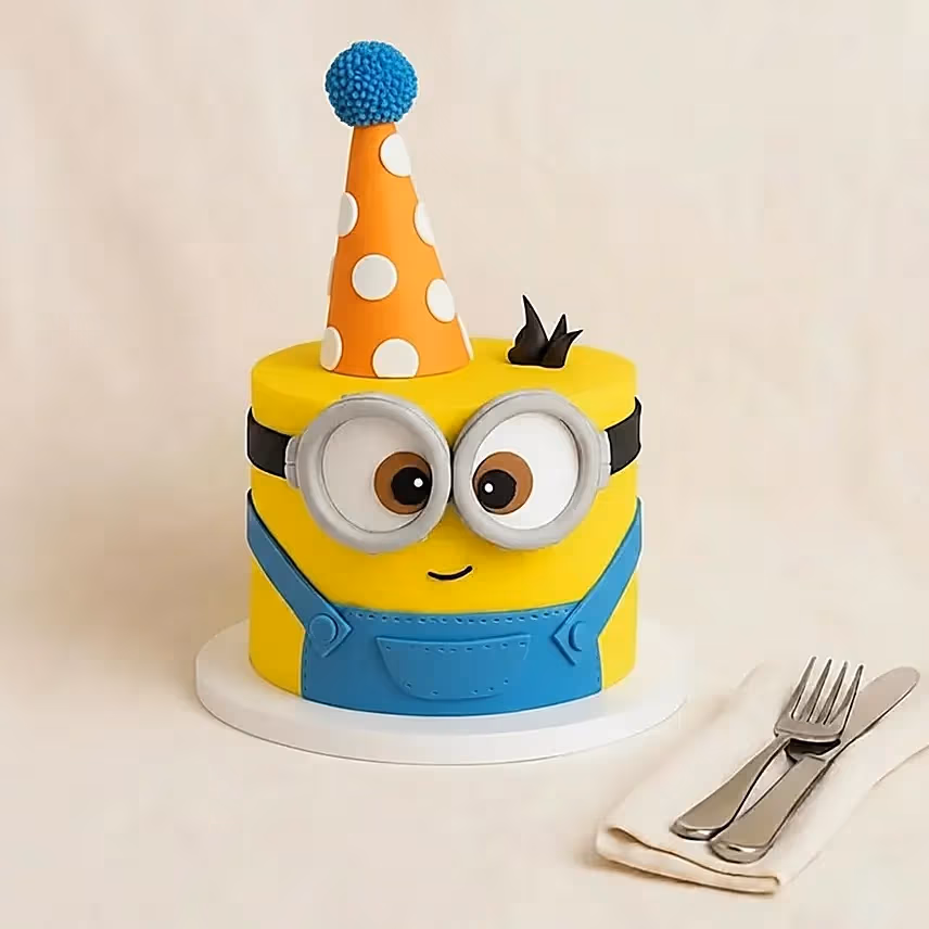 Minion Birthday Cake