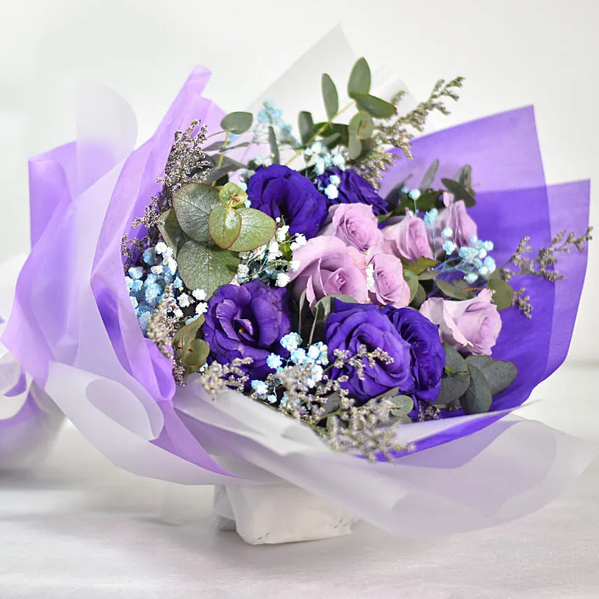 Mixed Flowers Attractive Bunch