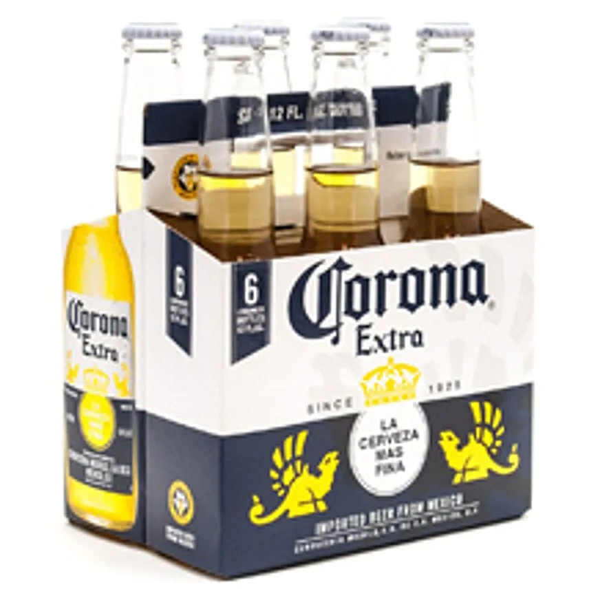 Pack of 6 Corona Beers