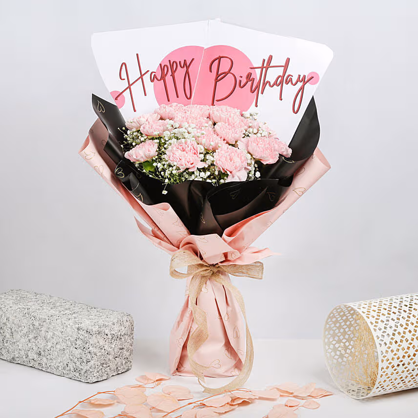 Joyful Birthday Carnation