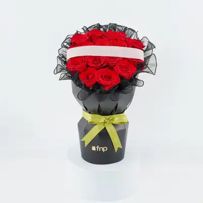Red Roses Sleeve Flowers