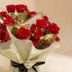 Elegant Crimson Roses with Luxurious Premium Dates Tray - Combos