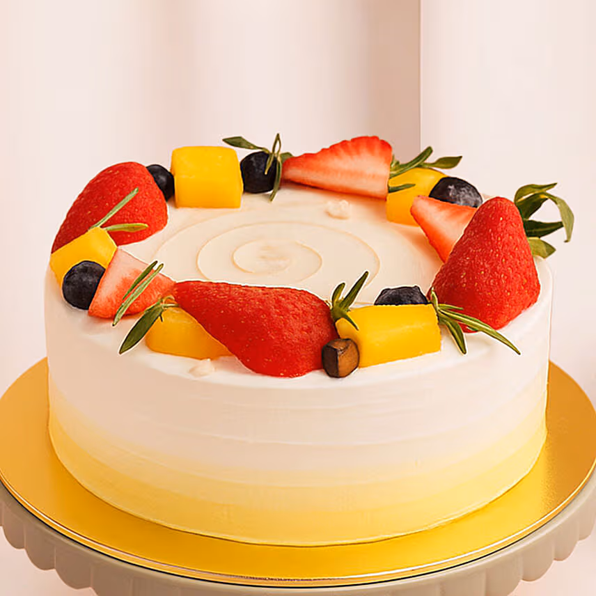 Fruity Vanilla Cake