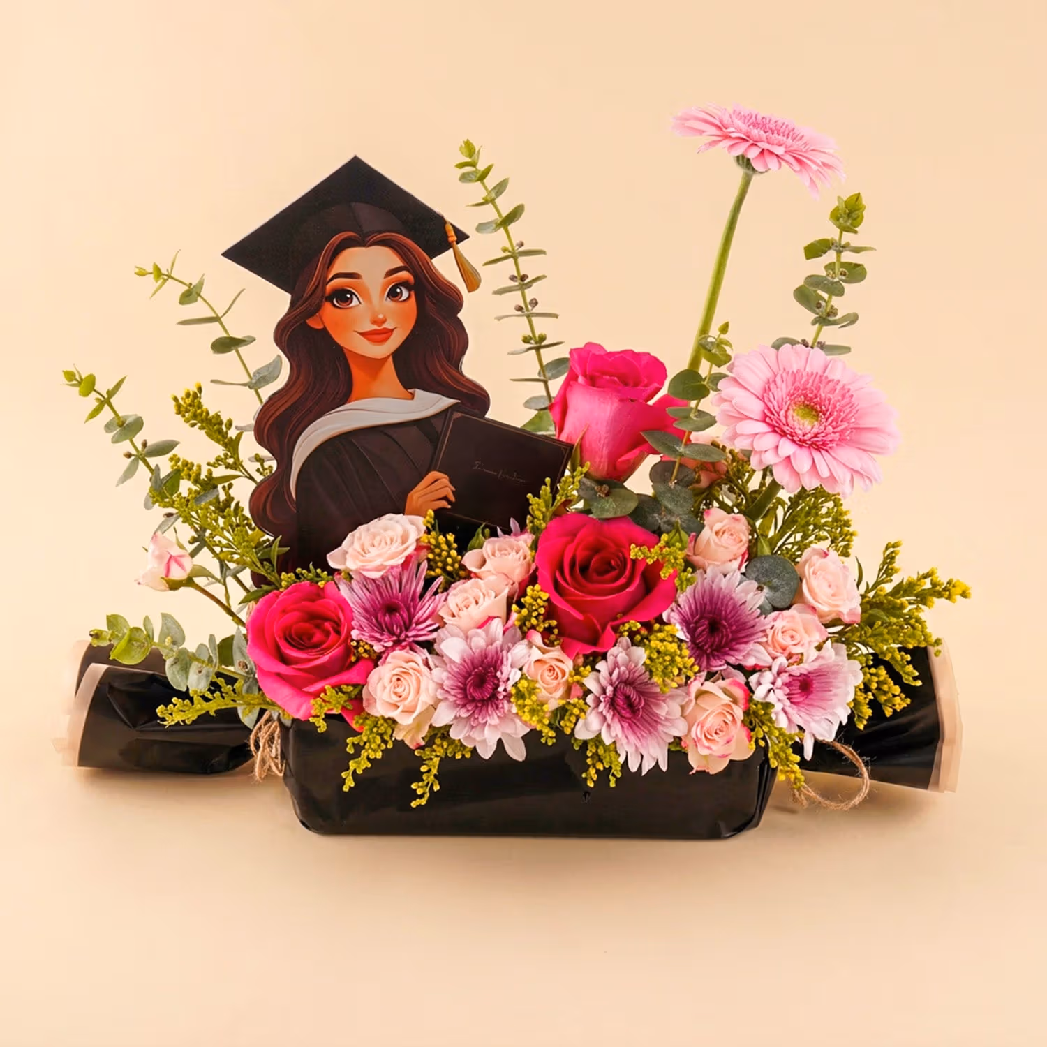 ورد نجاح التخرج للبنات