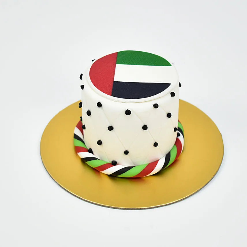 UAE Flag Mono Cake