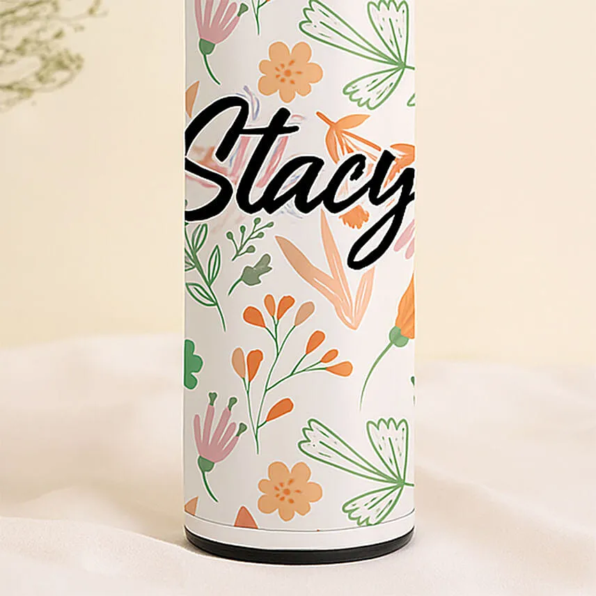 Custom Name Smart Pattern Bottle