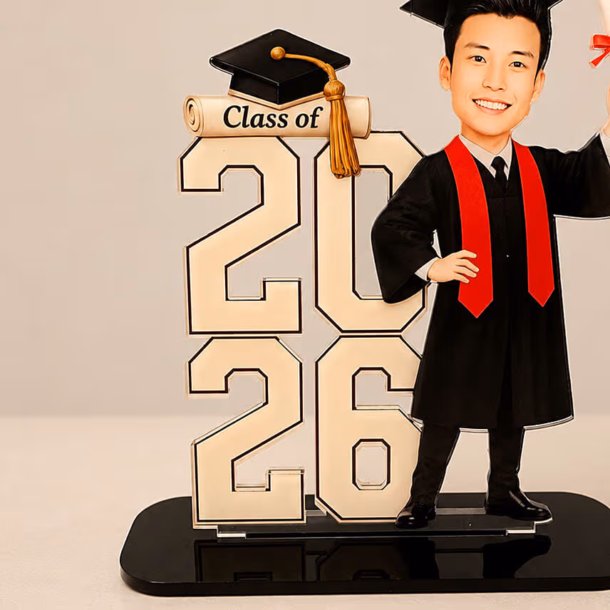 Graduation 2026 Caricature Gift for Him