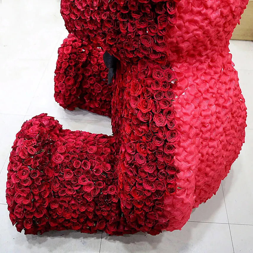 1000 Red Roses Teddy Bear