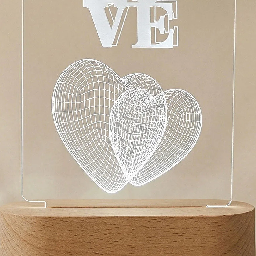 Love Led Lamp