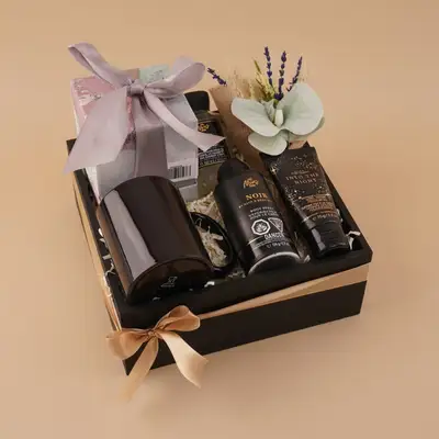Black Luxe | Bath & Body Hamper For Men