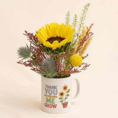 Thank You Flowers For Teacher