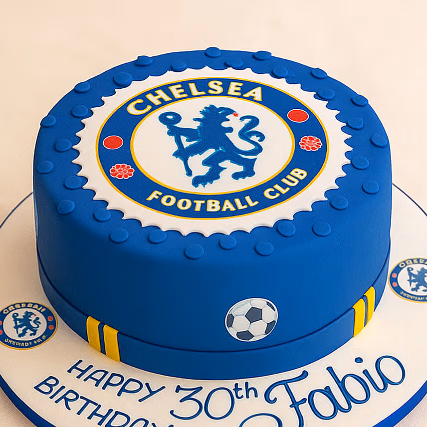 Chelsea Fan Cake