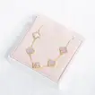 Blush Bloom Treasure: Elegant Floral Arrangement with Sterling Silver Bracelet