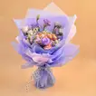 Lovely Mixed Flowers & Chupa Chups Bouquet