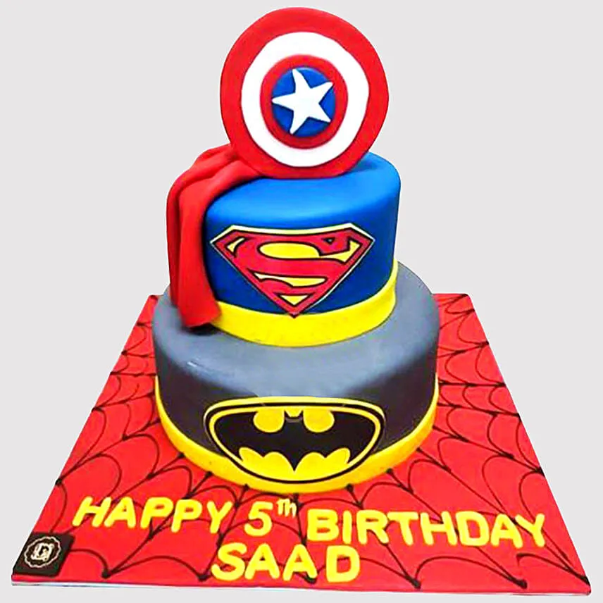 Special Marvel Avengers Cake