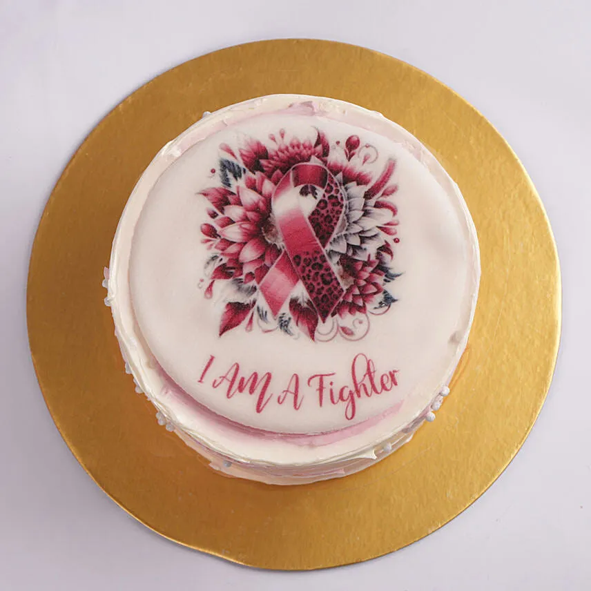 Never Give Up Red Velvet Cake
