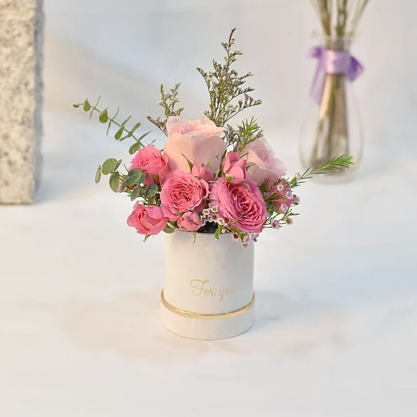 Blushing Beauties with Perfume
