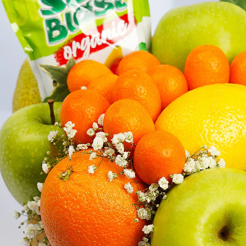 Mini Fruit and Juice Basket