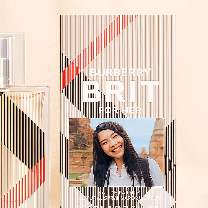 Personalised Brit By Burberry Perfume for her