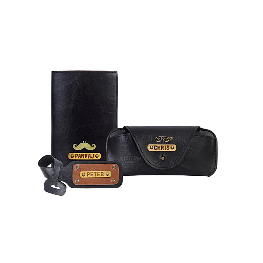 Classy Travelers Hamper Black