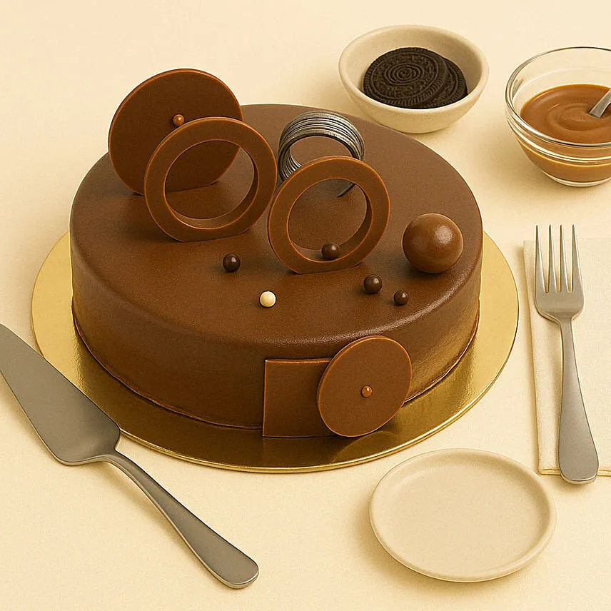 Four Portion Fudge Cake
