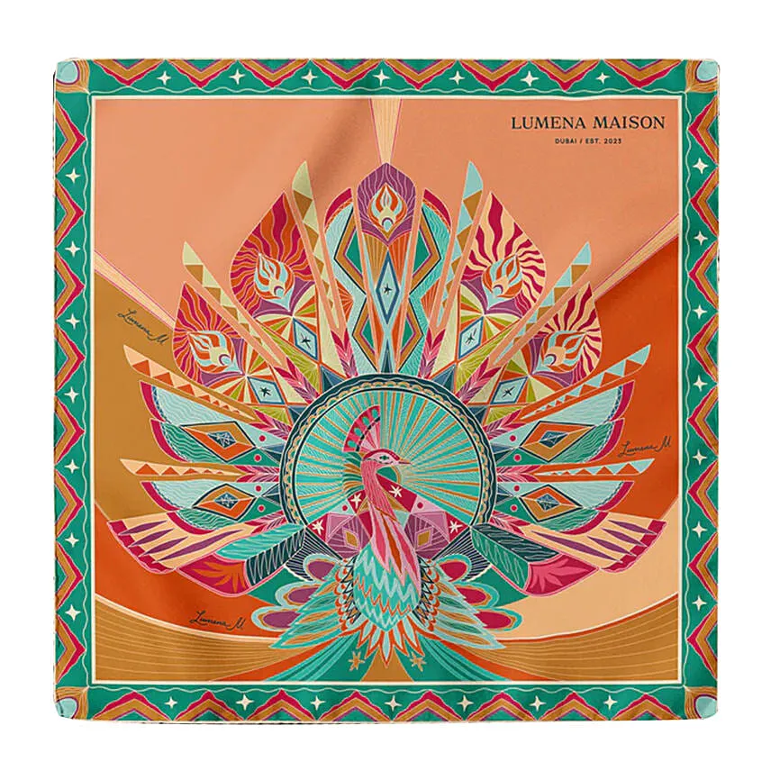 Life Hayeti Scarf By Lumena Maison With Flowers