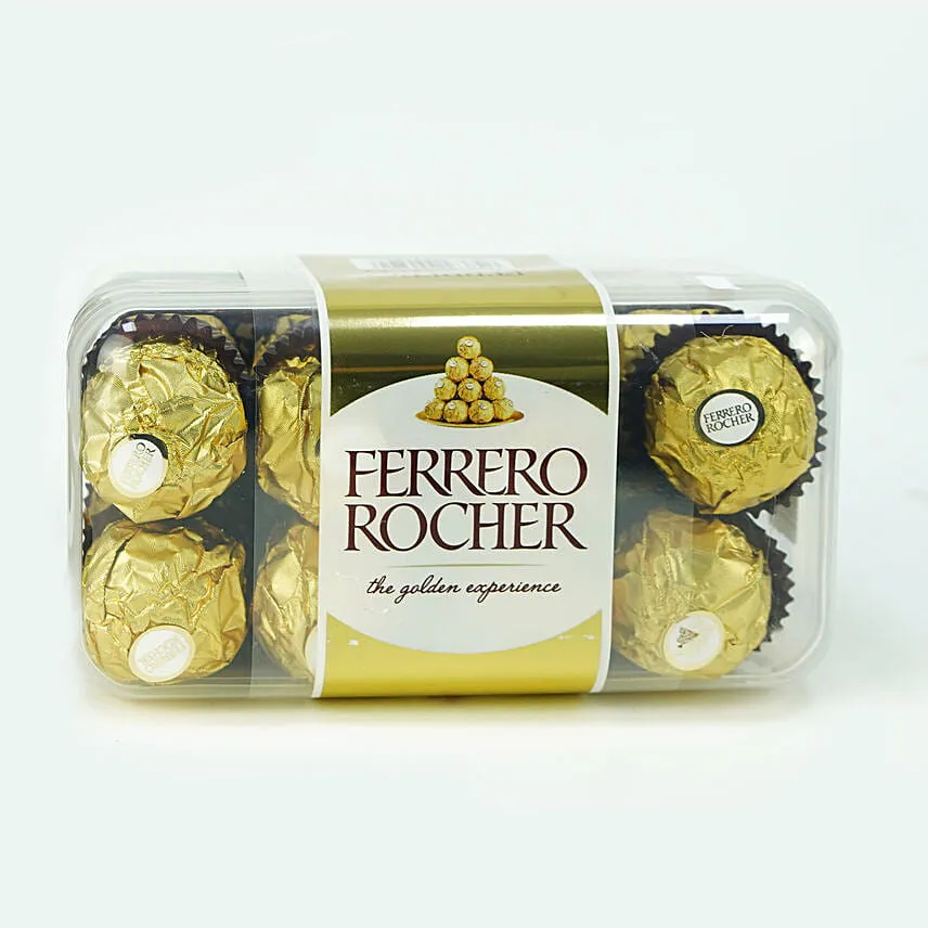 Ferrero Rocher N 6 Red Roses Bouquet