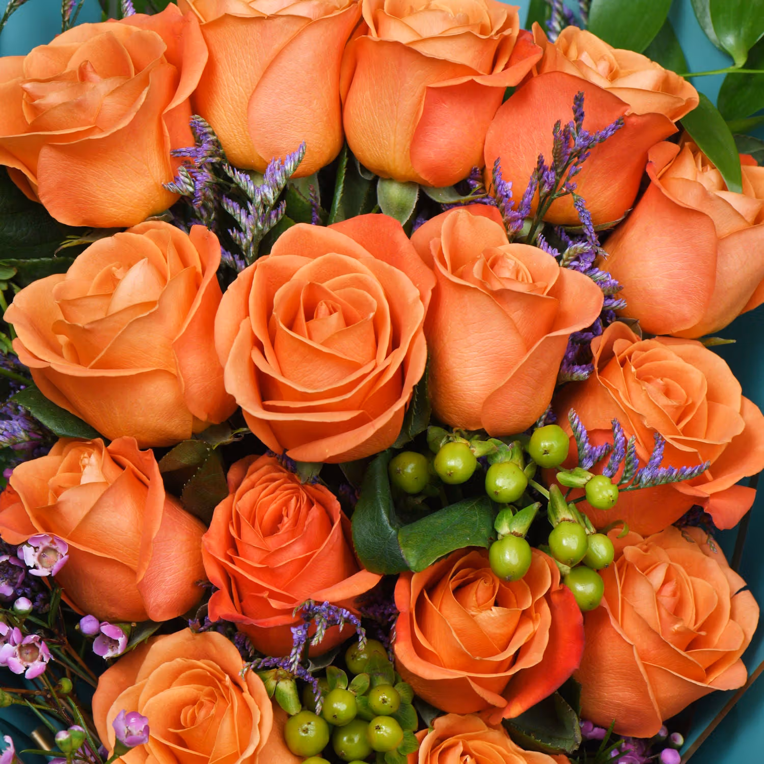 Harvest Glow Roses Bouquet